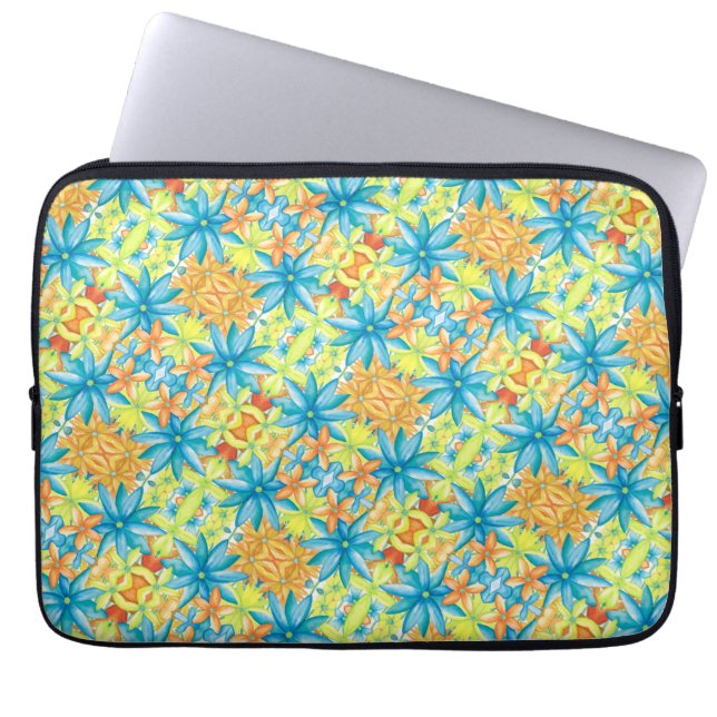 Pat Mosaic Laptop Sleeve (Front)