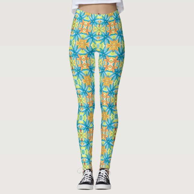Pat Mosaic Leggings (Front)