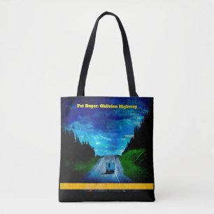 Pat Ruger: Oblivion Highway Tote Bag
