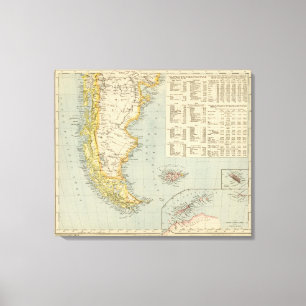 Patagonia and Argentina Canvas Print