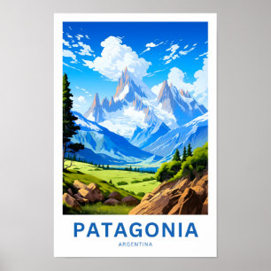 Patagonia Argentina Travel Print