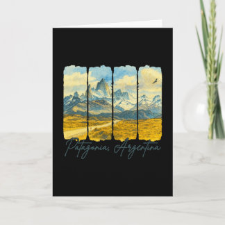 Patagonia Argentina Traveling Brushstroke Patagoni Card