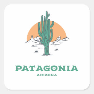 Patagonia - Arizona Square Sticker