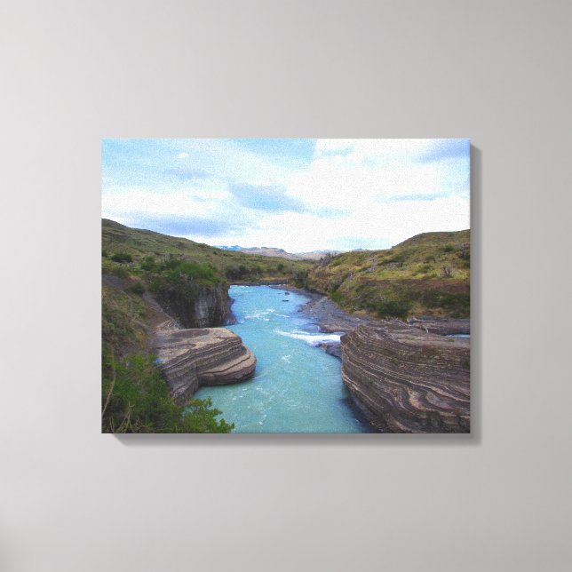 Patagonia Chile Canvas Print (Front)