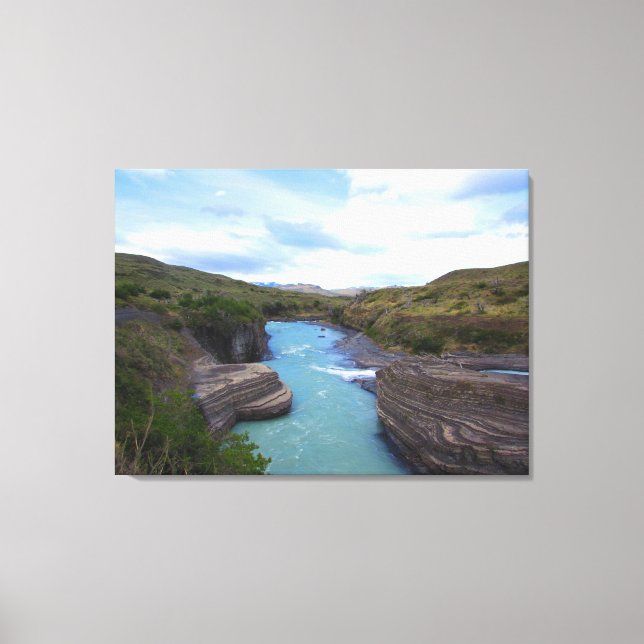 Patagonia Chile Canvas Print (Front)