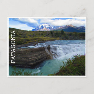 patagonia falls postcard
