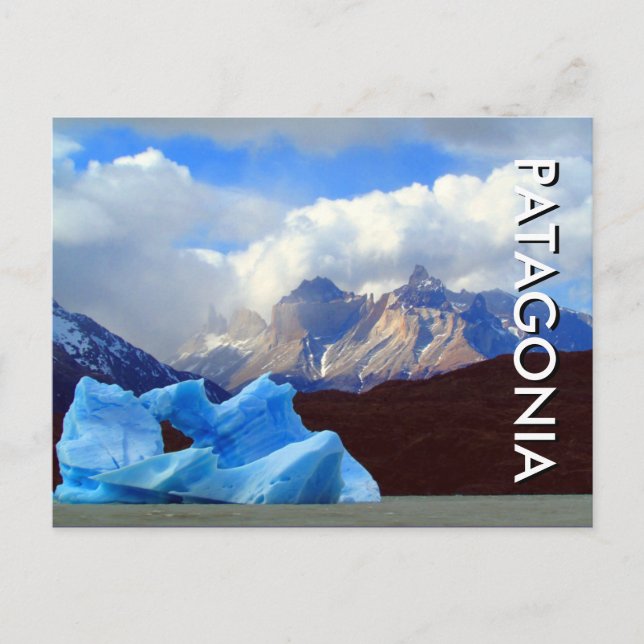 patagonia iceberg postcard (Front)