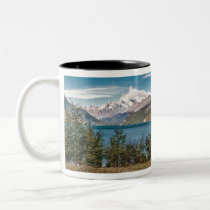 Patagonia Landscape El Chalten, Argentina Two-Tone Coffee Mug