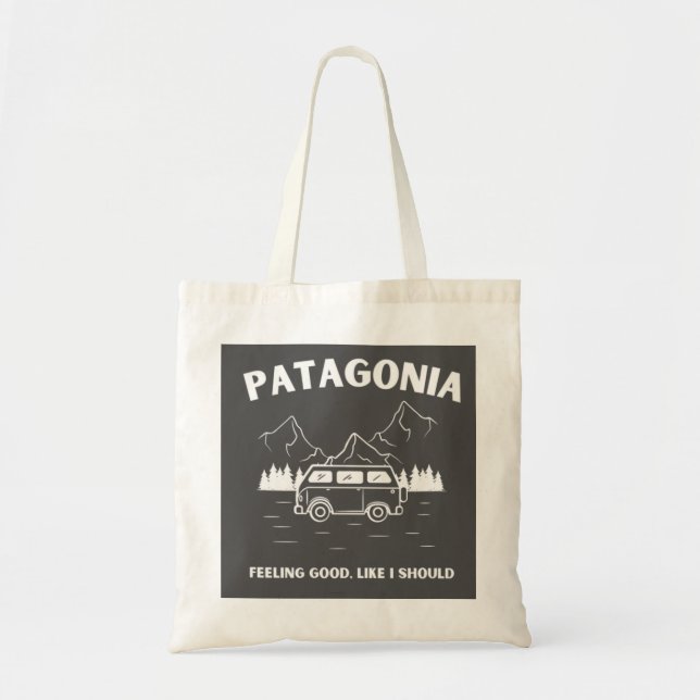 Patagonia, mountain Tote HandBag (Front)