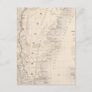 Patagonia, Tierra del Fuego, the Falkland Postcard