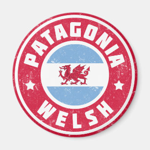 Patagonia Welsh Flag Magnet