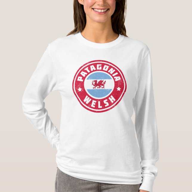Patagonia Welsh Flag Tee Shirt (Front)