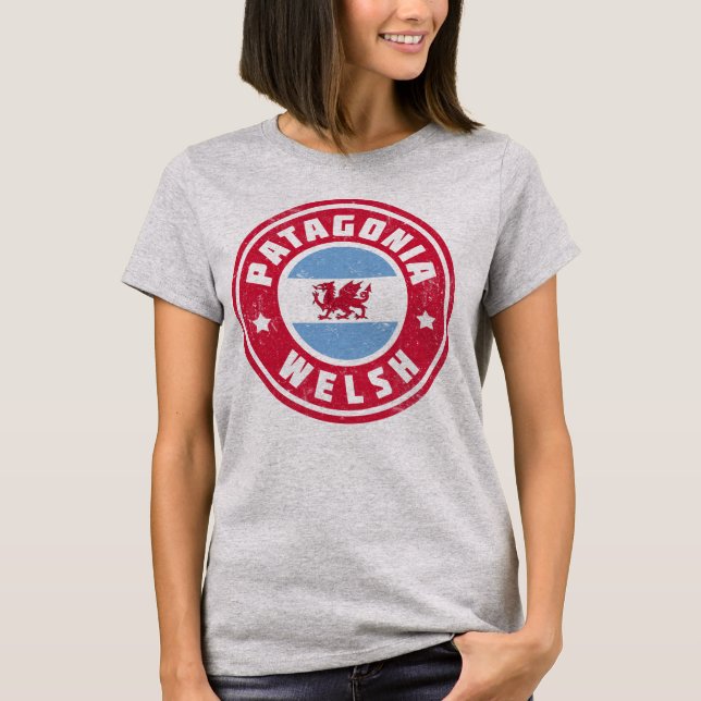 Patagonia Welsh Flag Tee Shirt (Front)