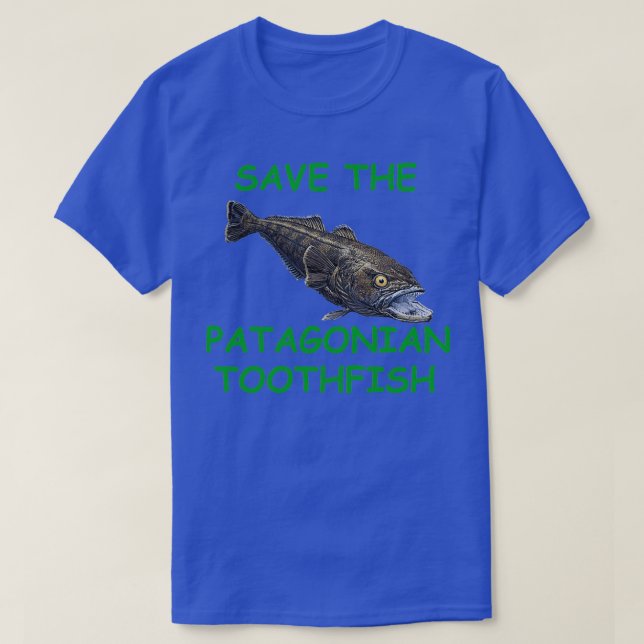 Patagonian Toothfish Appeal T-Shirt (Design Front)