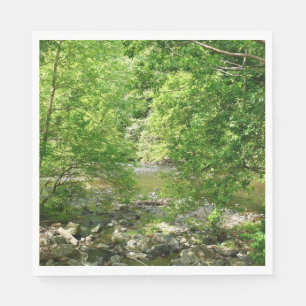Patapsco River View Maryland Nature Photography Napkin
