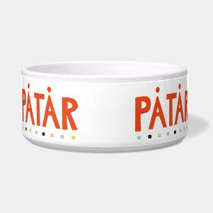 Påtår ceramic Pet Bowl
