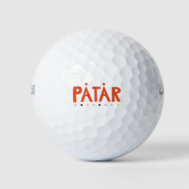 Påtår Golf Balls (Front)