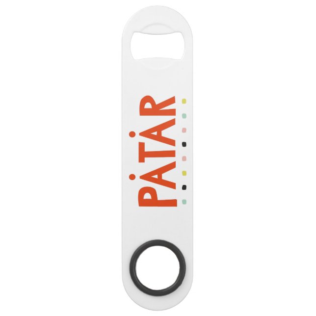 Påtår Orange Bar Key (Front)
