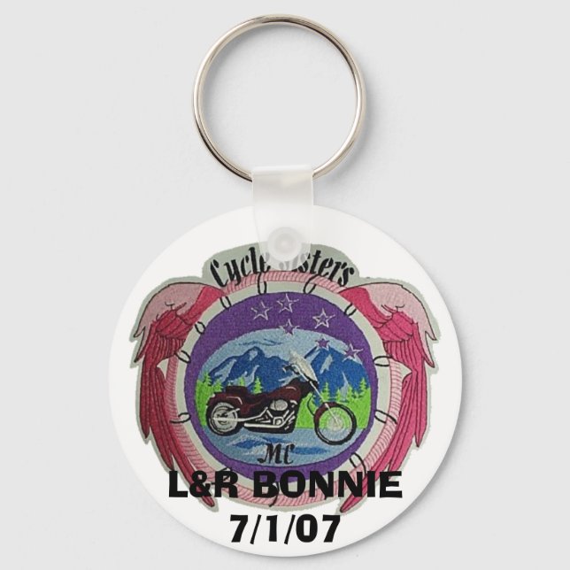 patch, L&R BONNIE7/1/07 Key Ring (Front)