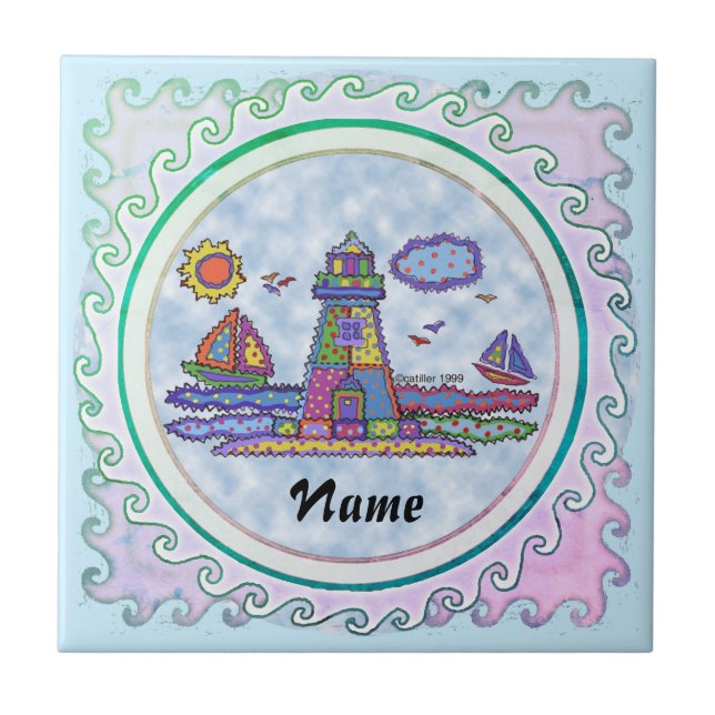 Patch lighthouse  tile (Front)