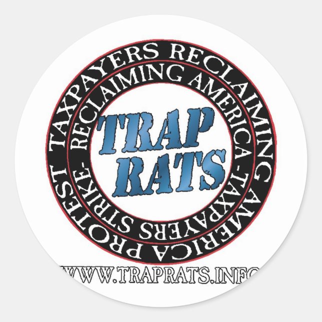 patch logo classic round sticker (Front)