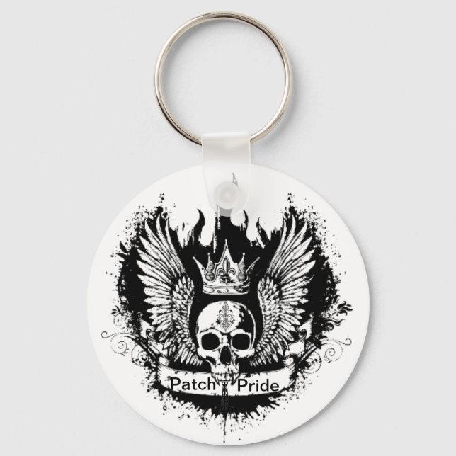 Patch Pride Key Ring (Front)