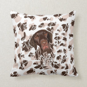 Patched and Ticked GSP Cushion