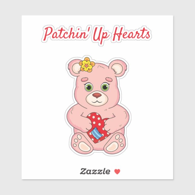 Patchin' Up Hearts Bear (Sheet)