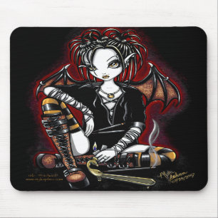 Patchouli Dark Faery Incense Fantasy Mousepad