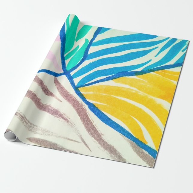 patchwork background with different patterns wrapping paper (Unrolled)