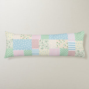 Patchwork  body cushion