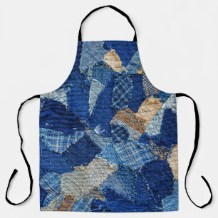 Patchwork Chic: Fabric Pattern Fun Apron
