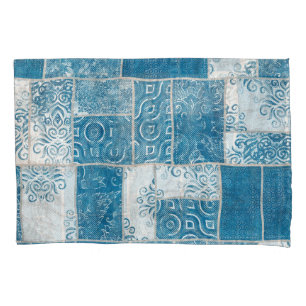 Patchwork Collage: Quilt Pattern Mix Pillowcase