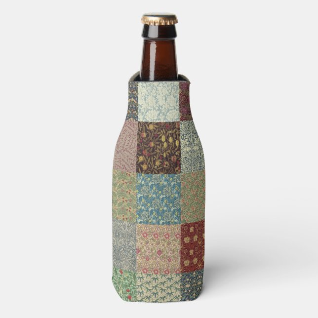 Patchwork Coordinates Bottle Cooler (Bottle Front)