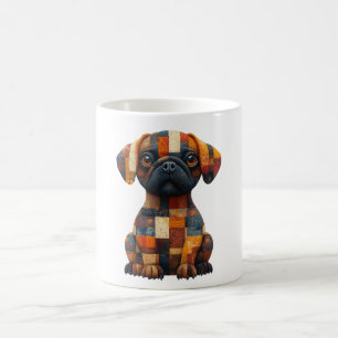 Patchwork Dog Mug