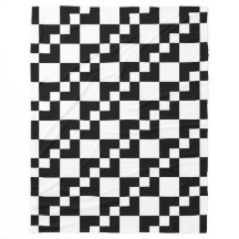 Patchwork Domino - Black and White