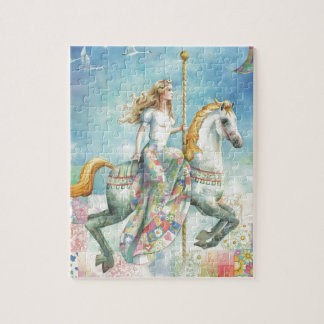 Patchwork, Fantasy Carousel by Scot Howden Jigsaw Puzzle