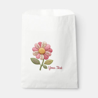 Patchwork Flower in Country Style Favour Bags