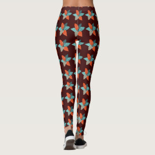 Patchwork Flower Leggings