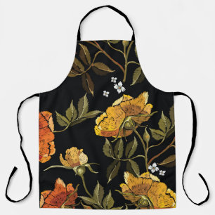 Patchwork Gentle: Hand Drawing Design Apron
