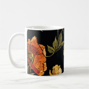 Patchwork Gentle: Hand Drawing Design Coffee Mug