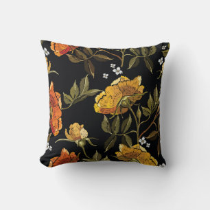 Patchwork Gentle: Hand Drawing Design Cushion