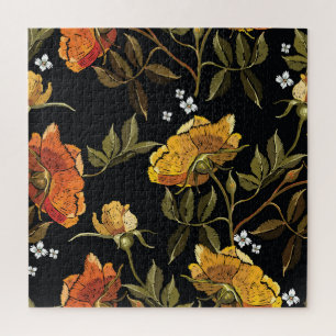 Patchwork Gentle: Hand Drawing Design Jigsaw Puzzle