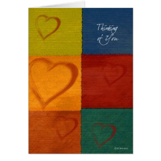 Patchwork Hearts-Thinking of