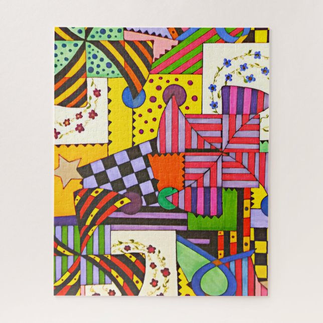 Patchwork Jigsaw Puzzle (Vertical)