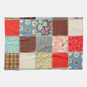 Patchwork Kitchen Towel 16" x 24"