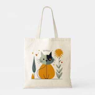 Patchwork Kitty  Tote Bag