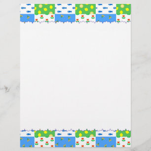 Patchwork letterhead