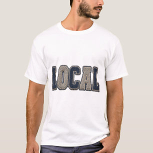 Patchwork Local Quilted PNG Textile Sewing Design T-Shirt