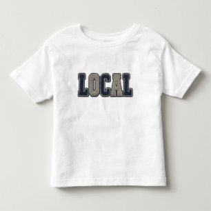Patchwork Local Quilted PNG Textile Sewing Design Toddler T-Shirt